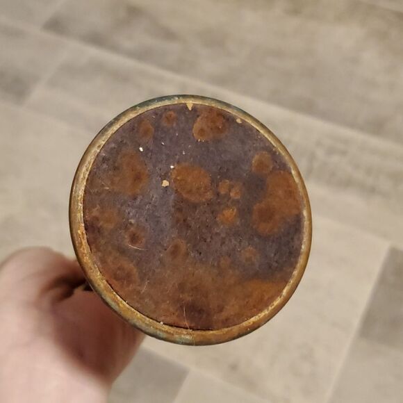 Vintage Copper Tall Bud Vase - Picture 5 of 5